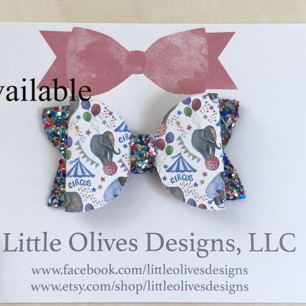 Girl Hair 3" Bow by Little Olives